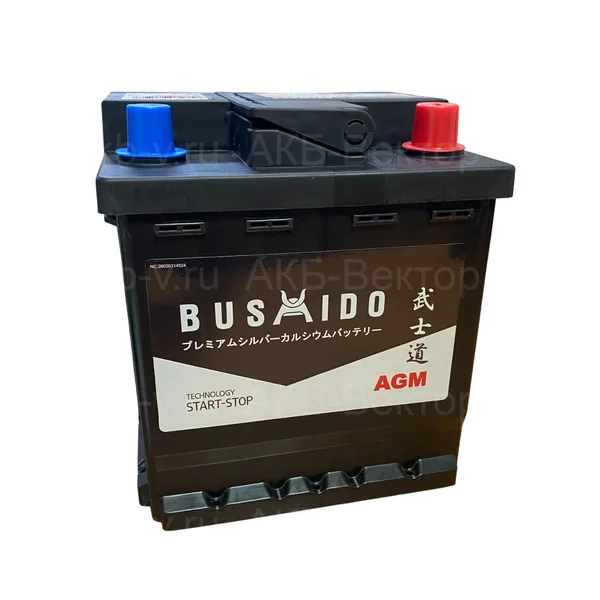 Аккумулятор BUSHIDO 45 Ач 470 А (EN), обратная полярность, LN0
